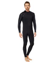 O'Neill 3/2mm Hyperfreak Fire + Back Zip Fullsuit - Black/Black / Medium Short