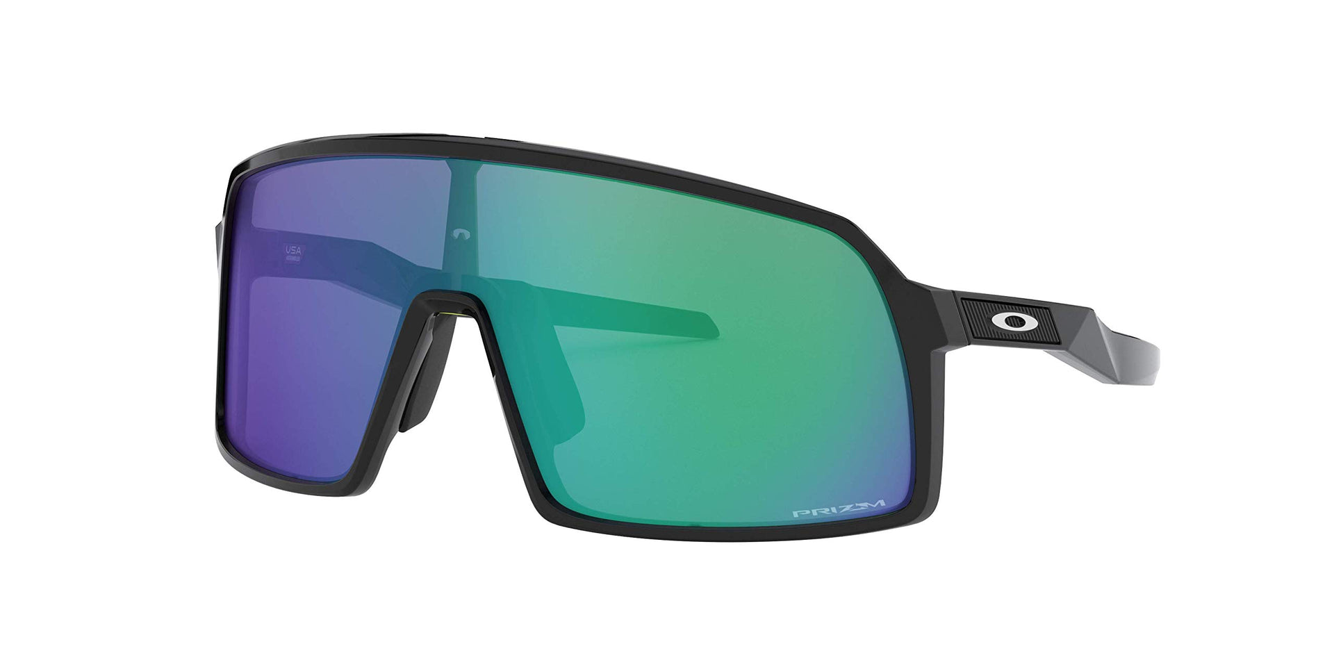 Oakley Sutro Sunglasses - Polished Black/Prizm Jade / 28 mm - 888392489326