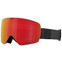 Giro Contour snow goggles with red mirrored lens and black strap