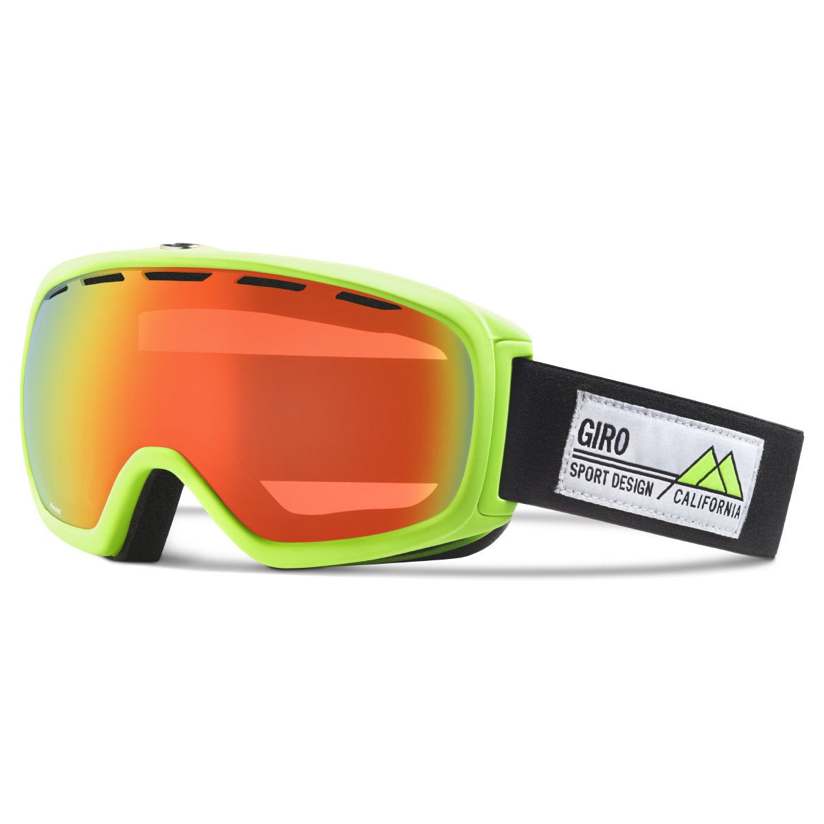 Giro Basis Highlight Yellow Frame Pop Snow Goggles