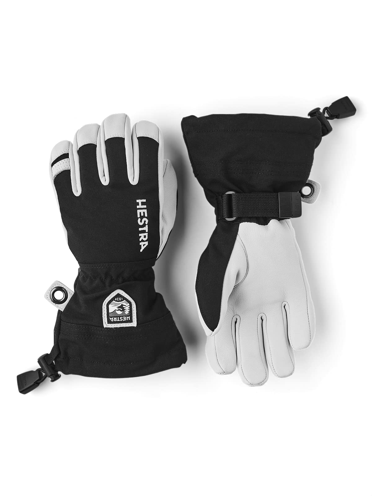 Hestra Army Leather Heli Ski Junior Glove (Youth 4-13yrs)
