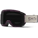 Smith Squad snow goggles, black frame with purple accents and dark lens