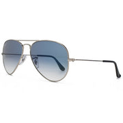 Ray-Ban Aviator RB3025 Sunglasses Batch 2 - Silver / 62 mm - X001CQ66UF - Additional Image 1