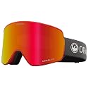 Dragon snow goggles, red-yellow lens with black side strap
