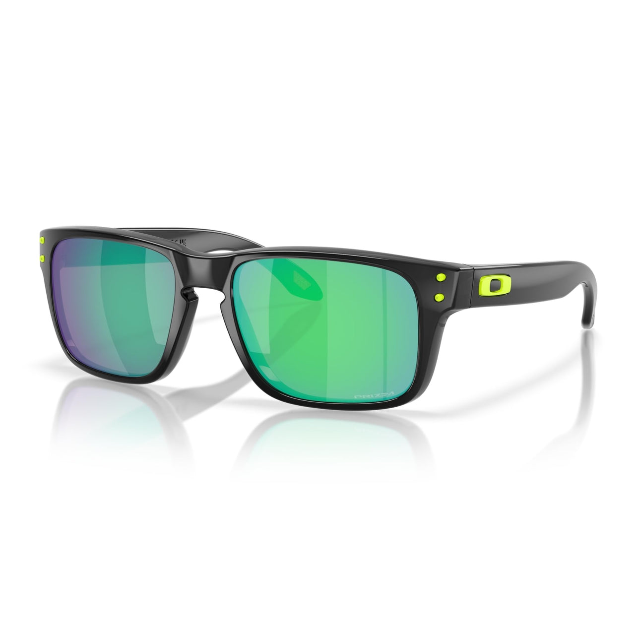 Oakley Holbrook XXS Sunglasses - Black Ink / Prizm Jade / Small-Medium - 888392641649
