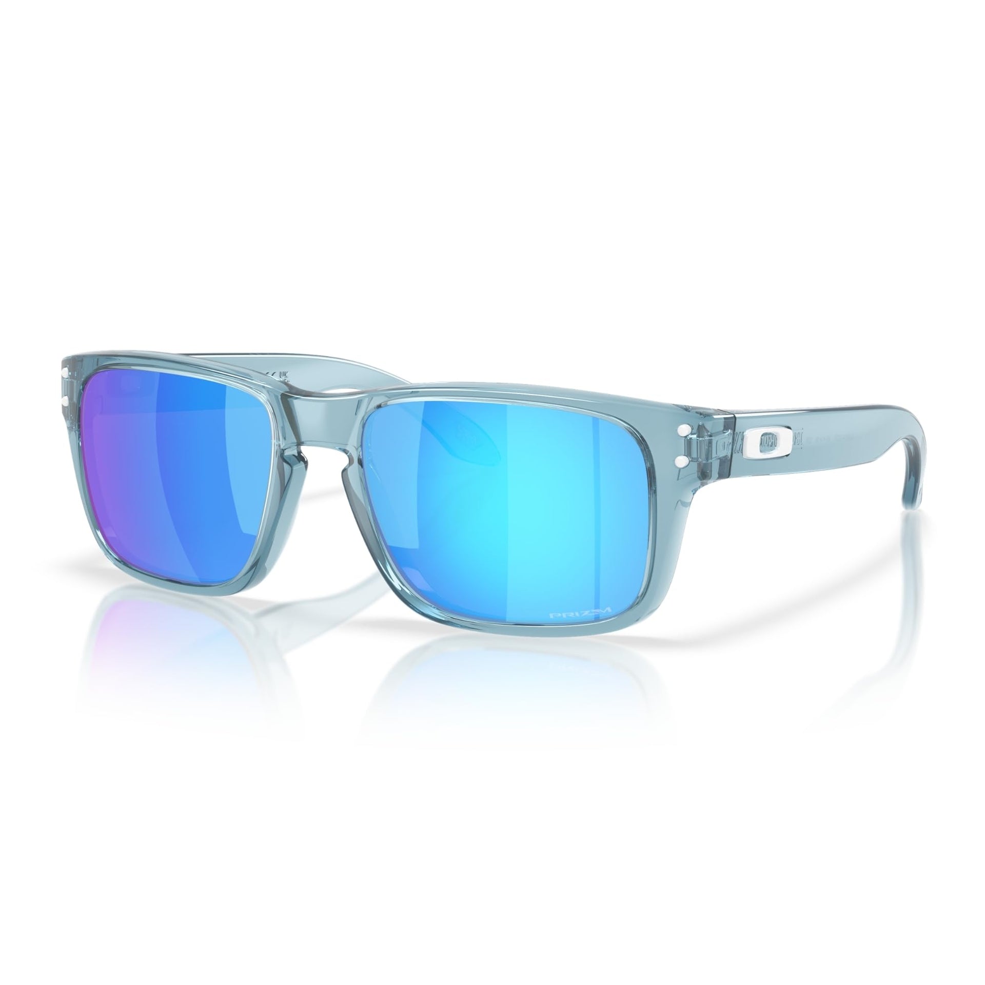 Oakley Holbrook XXS Sunglasses - Transparent Stonewash / Prizm Sapphire / Small-Medium - 888392641687