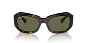 Ray-Ban Beate RB2212 Sunglasses - Havana/Polarized Green / 56 mm - X0045V892R - Additional Image 2