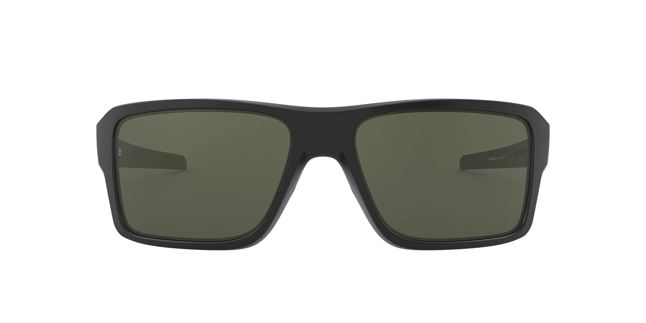 Oakley Double Edge Sunglasses - Matte Black/Dark Grey / 66 - 888392276445