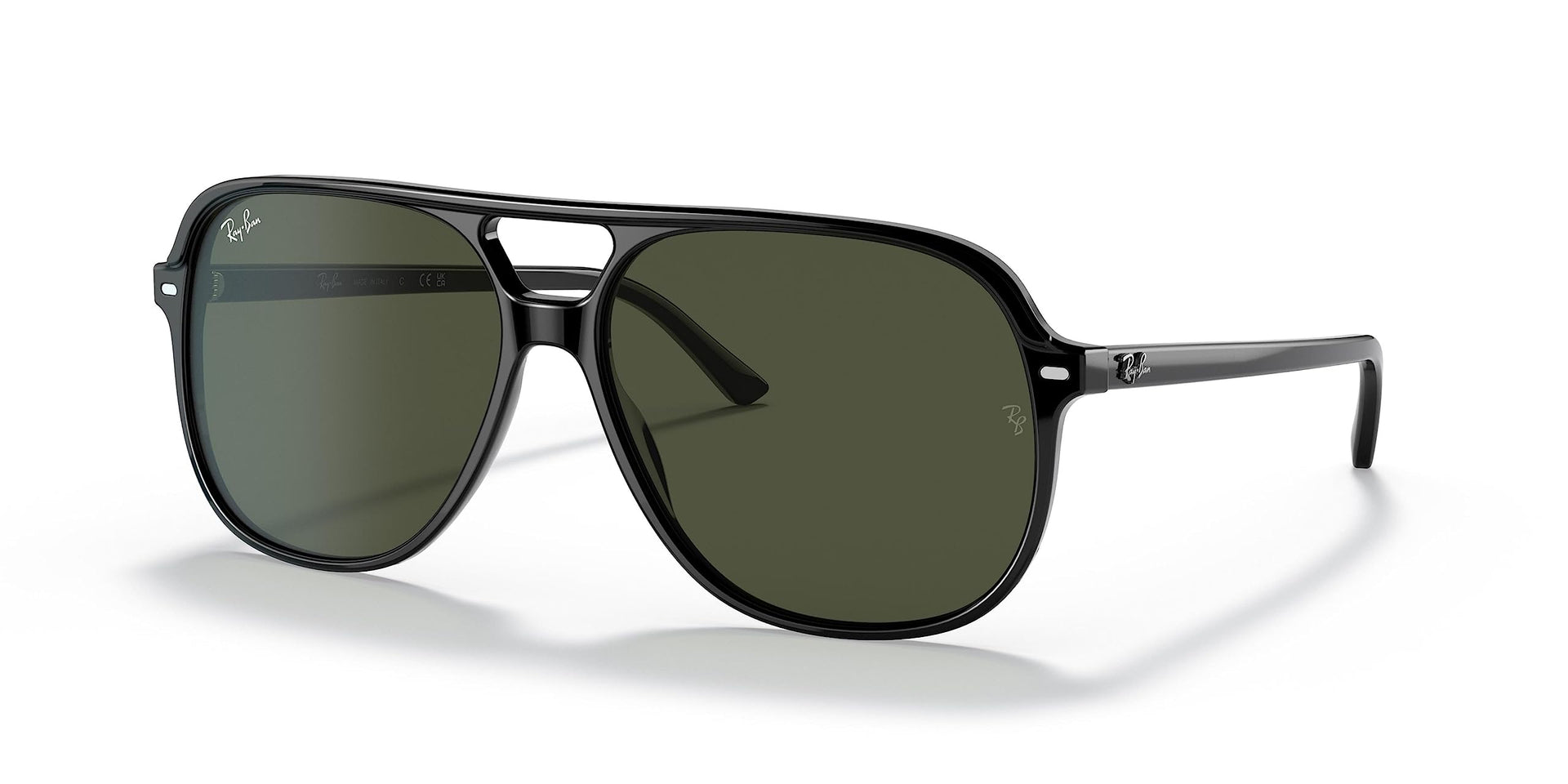 Ray-Ban Bill RB2198 Sunglasses - Black/Green / 60 mm - 8056597529709 - Additional Image 1