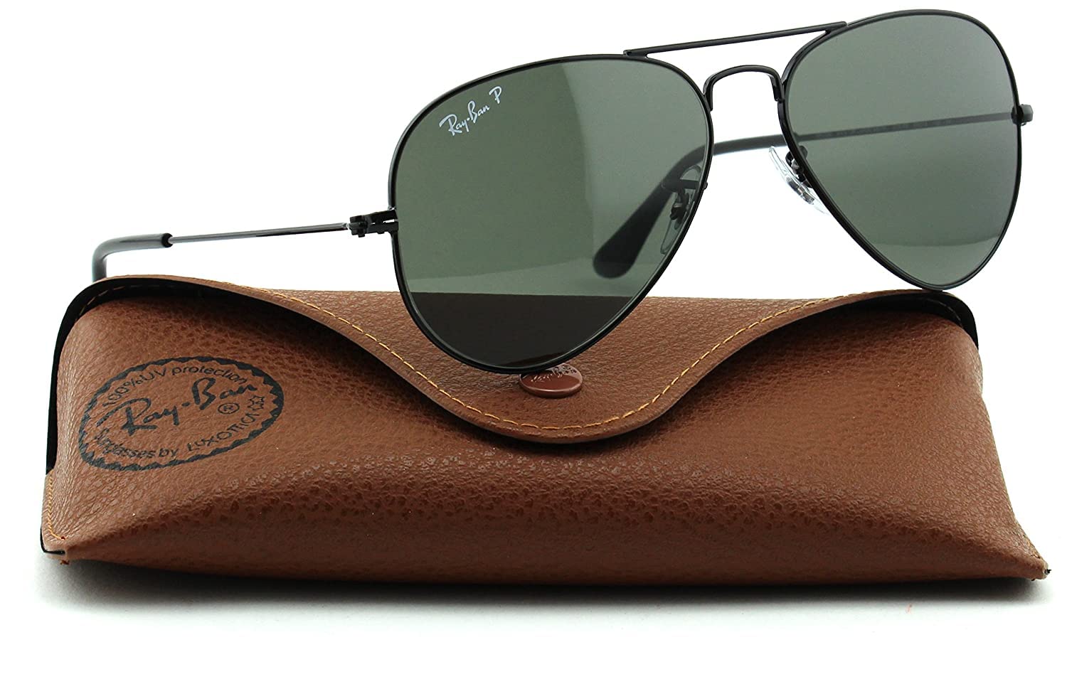 Ray-Ban Aviator RB3025 Sunglasses Batch 2 - Green / 58 mm - X001E6WMX3