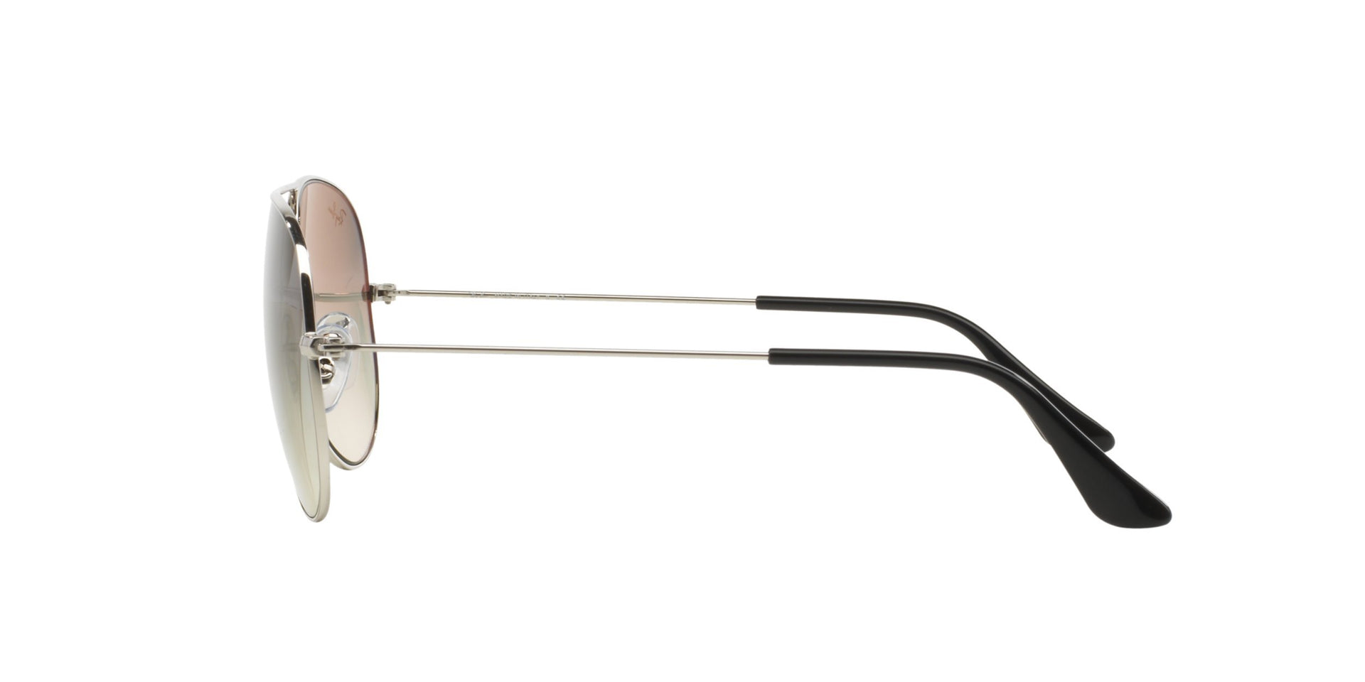 Ray-Ban Aviator RB3025 Sunglasses Batch 2 - Silver/Grey Gradient / 58 mm - X001CB8AOF - Additional Image 4