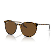Ray-Ban Havana On RB2204 Sunglasses - Havana on Transparent / Brown / Small - 8056597936392