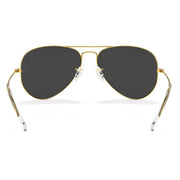 Ray-Ban Aviator RB3025 Sunglasses Batch 3 - Legend Gold/Polarized Black / 58 mm - X002U9C7FV - Additional Image 3
