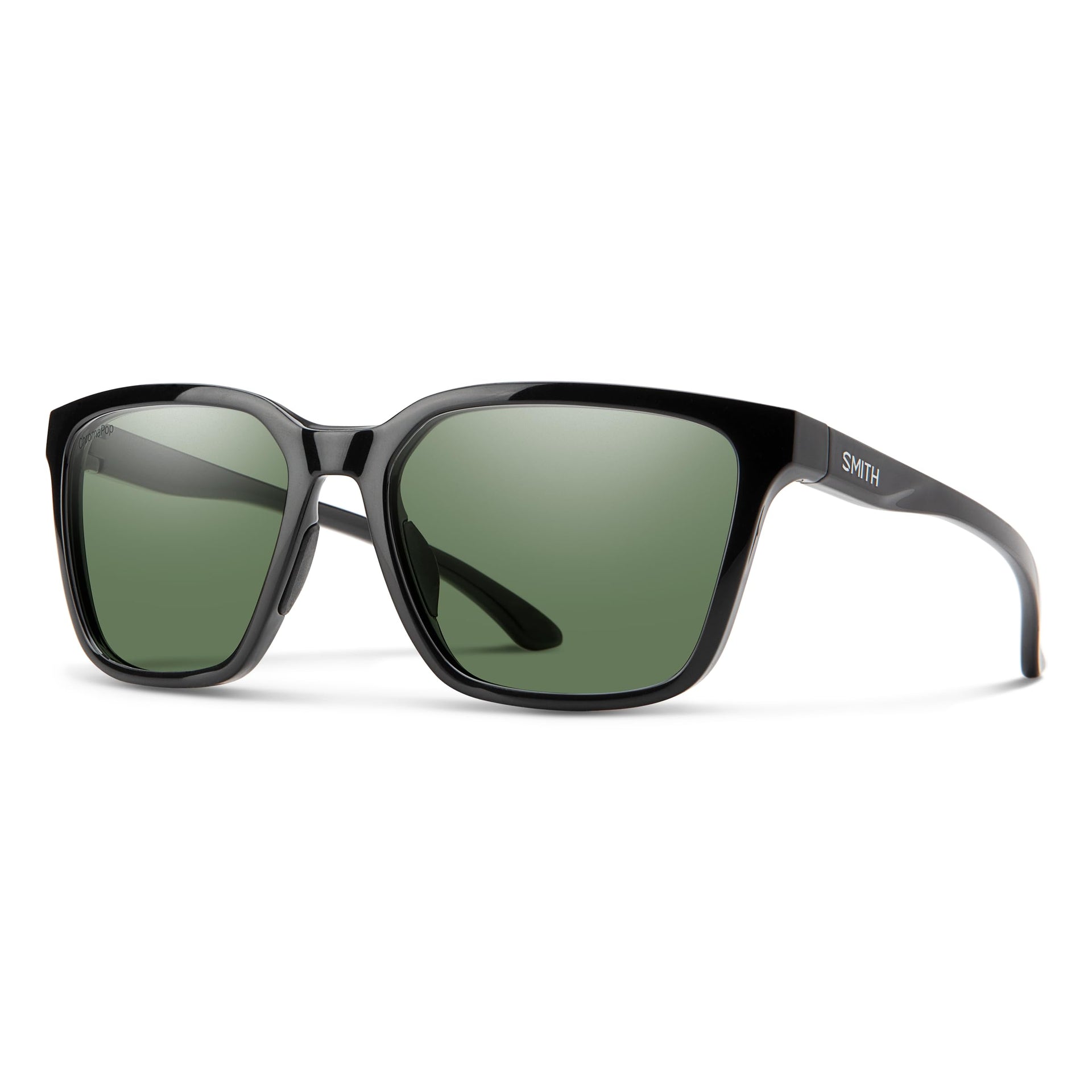 Smith Shoutout Sunglasses - Black / Chromapop Polarized Gray Green / One Size - 716736168777