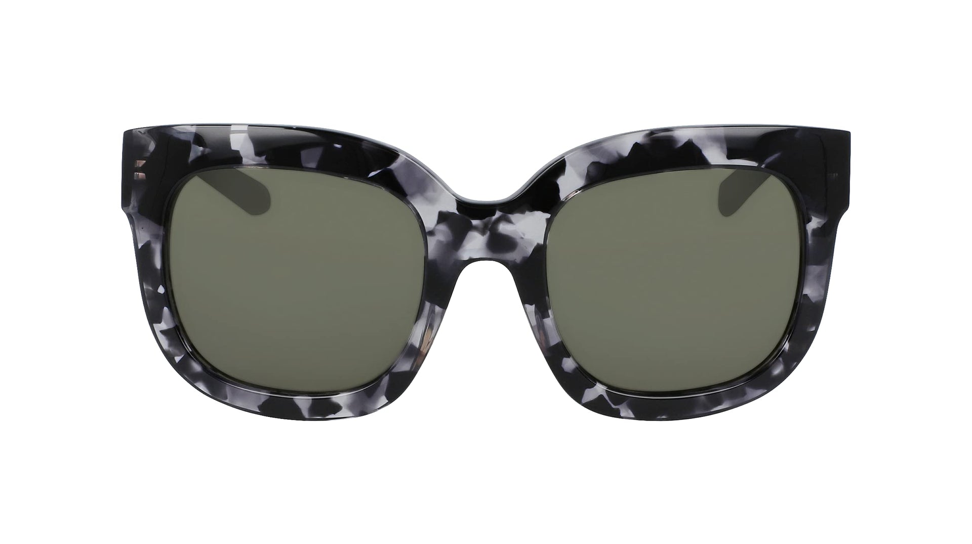 Dragon Alliance 46511 Dragon Flo Olive Horn Gradient with LL Smoke Gradient Lens Sunglasses - Black Tortoise / One Size - X002WH51WR