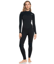 Roxy Womens 3/2 Performance Chest Zip GBS Wetsuit - Jet/Black / 12