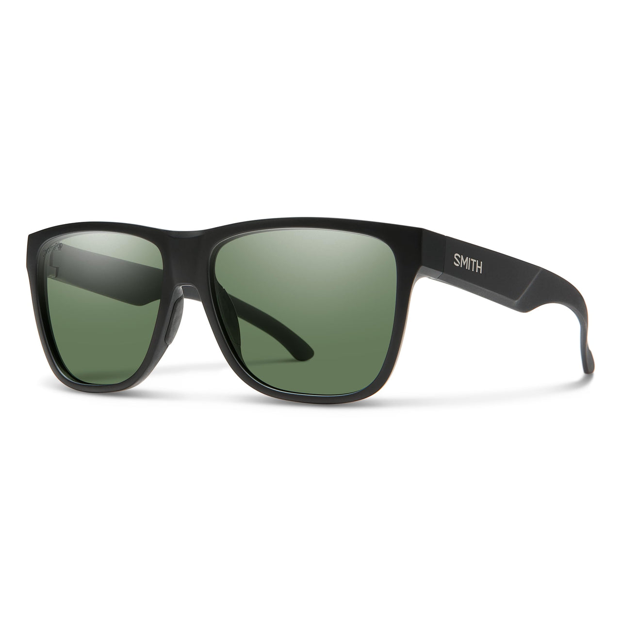 Smith Lowdown XL Sunglasses - Matte Black / Chromapop Polarized Gray Green / One Size - 716736104607