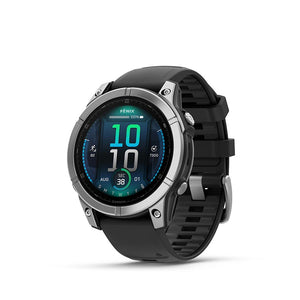 Stainless Steel with Black Band