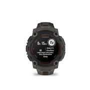 Garmin Instinct E GPS smartwatch, 45mm black/charcoal with rugged round display
