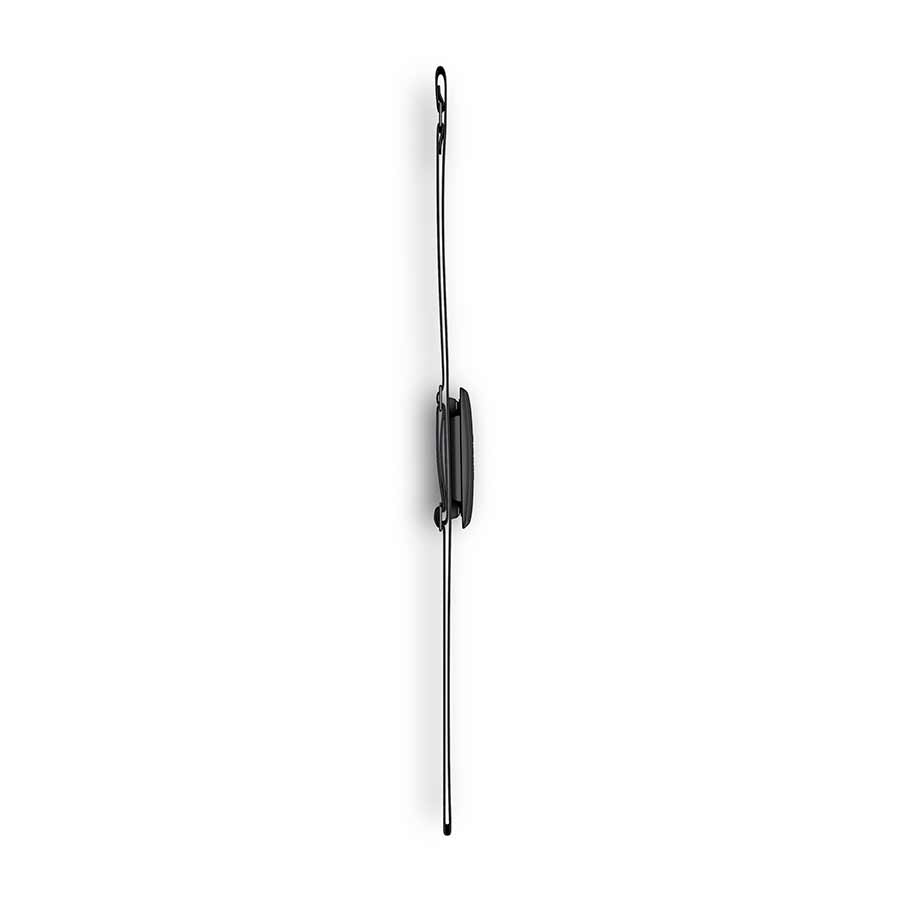 Garmin black dual heart rate monitor sensor with clip