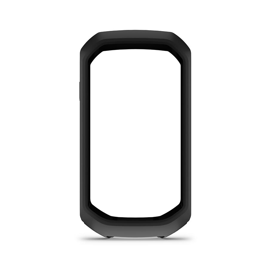 Garmin Edge 1050 black silicone case with open front and raised edges