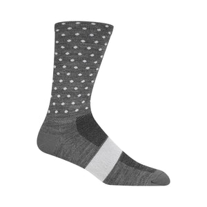 Charcoal/White Dots