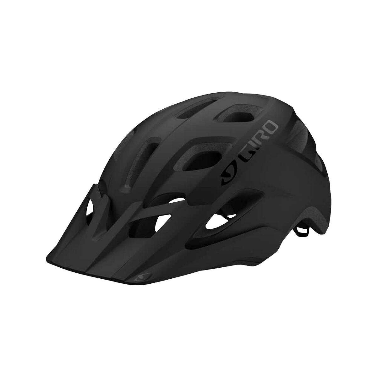 Matte black Giro cycling helmet with MIPS and ventilation vents