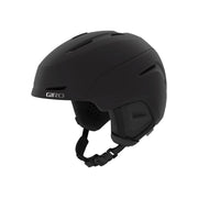 Giro Neo matte black bike helmet with side vents and chin strap