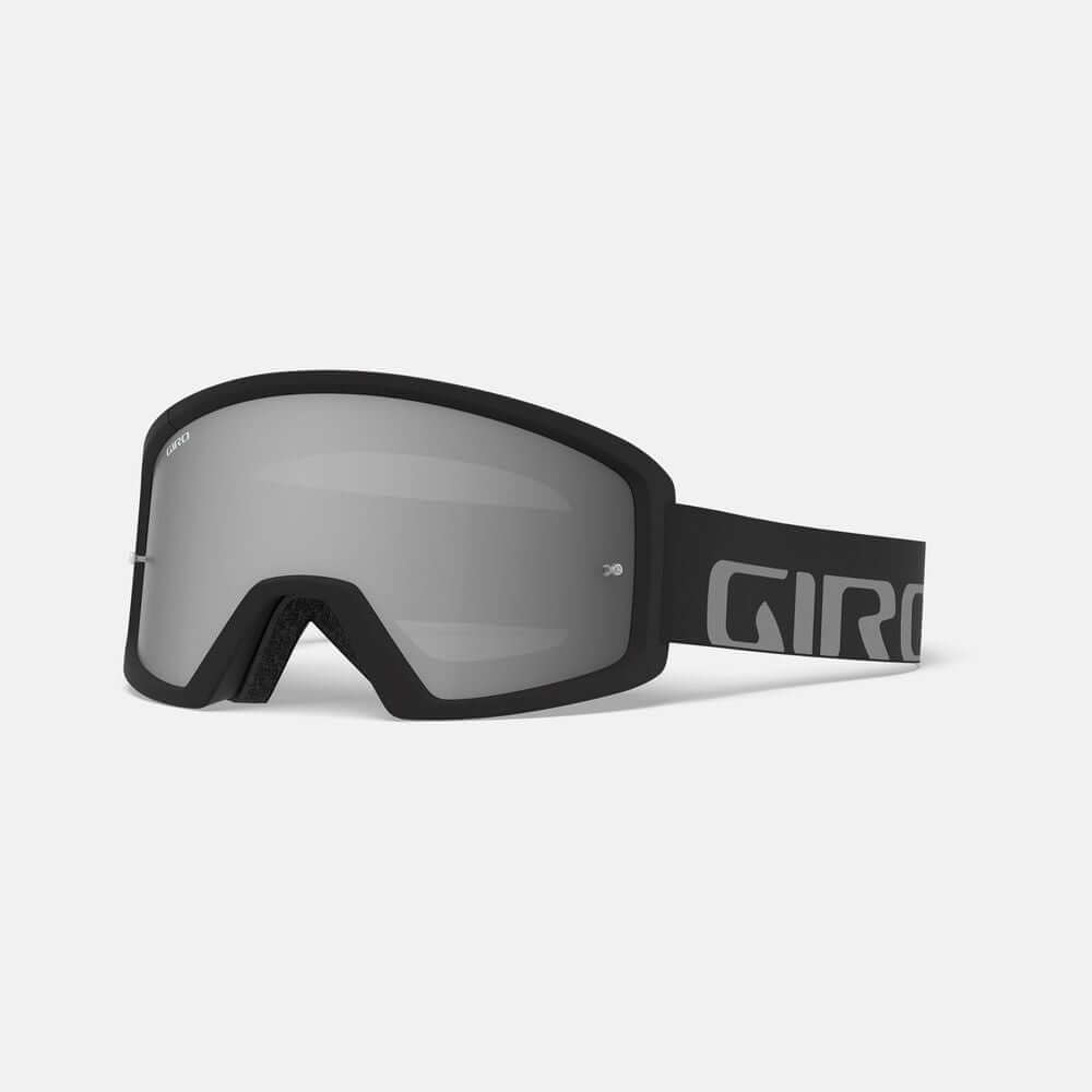 Giro MTB goggles with black frame and gray-tinted lens