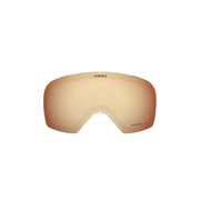 Replacement goggle lens, vivid copper mirrored-tint with curved goggle shape