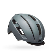 Bell MIPS LED helmet in matte gray with black vent panels