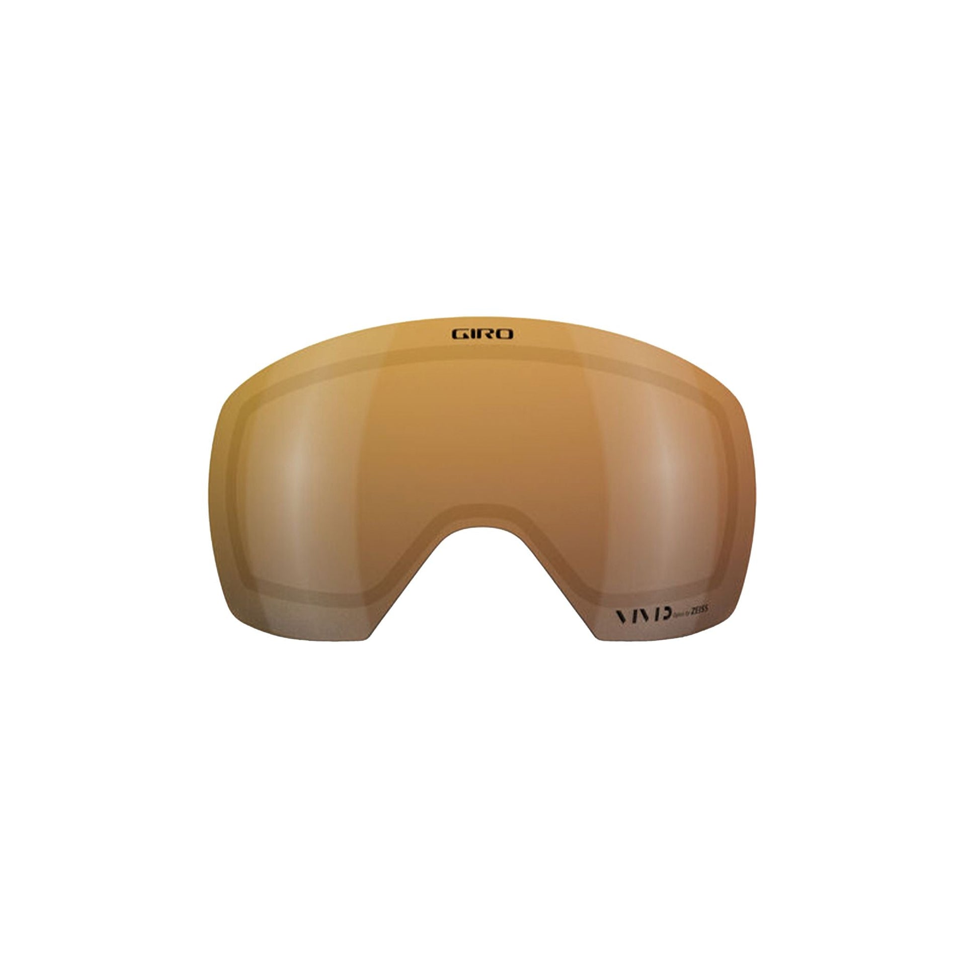 Replacement lens for Giro Contact goggles, gold-brown tinted lens