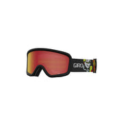 Giro Chico 2.0 snow goggles with black frame and red mirrored lens
