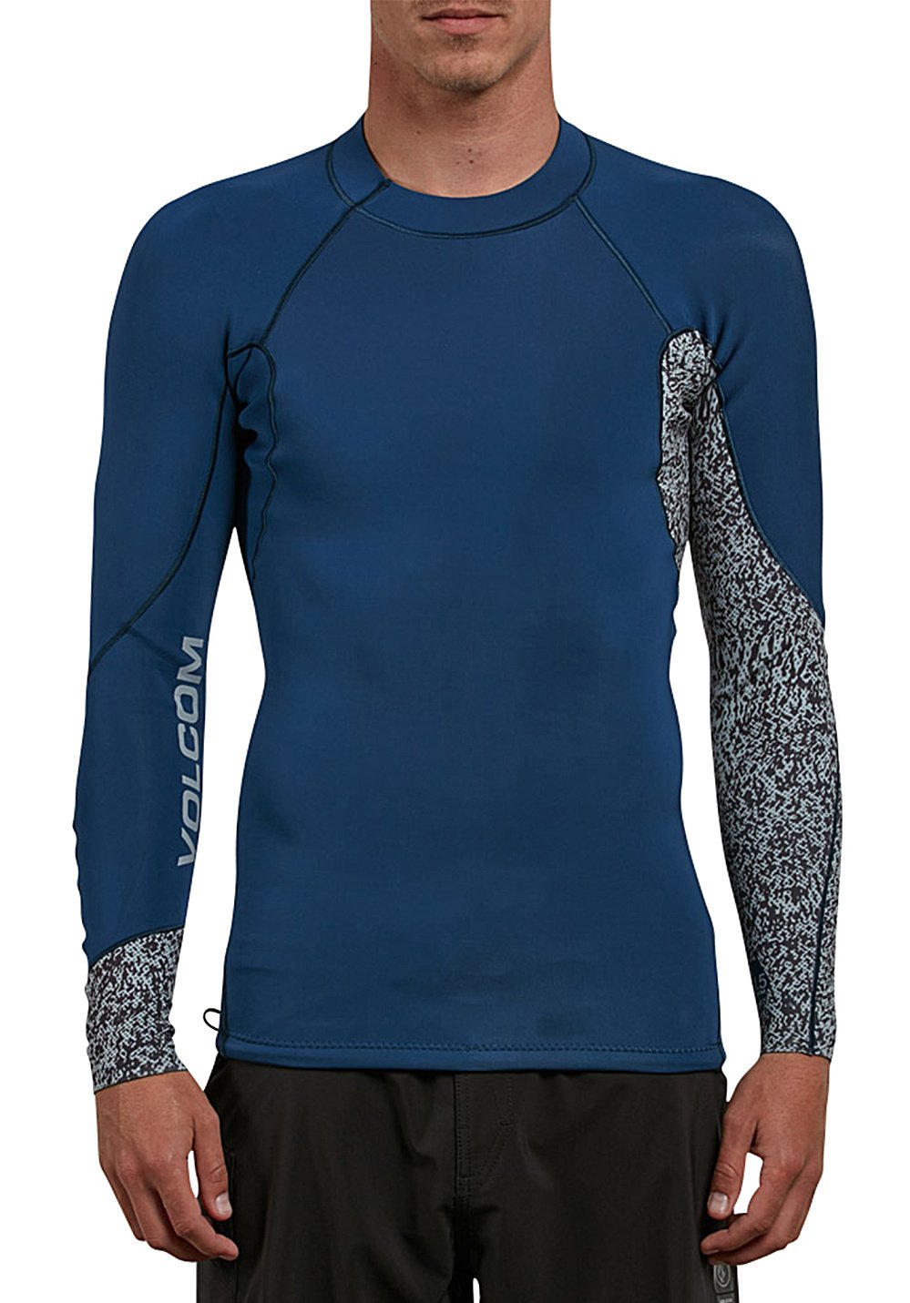 Volcom Men's Men's Neo Revo Wetsuit Jacket Swimwear - Deep Blue / Small