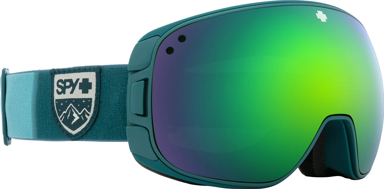 Spy Bravo Colorblock Teal - HD Plus Bronze w/Green Spectra Mirror + HD Plus LL Persimmon w/Silver Spectra Mirror - image 1