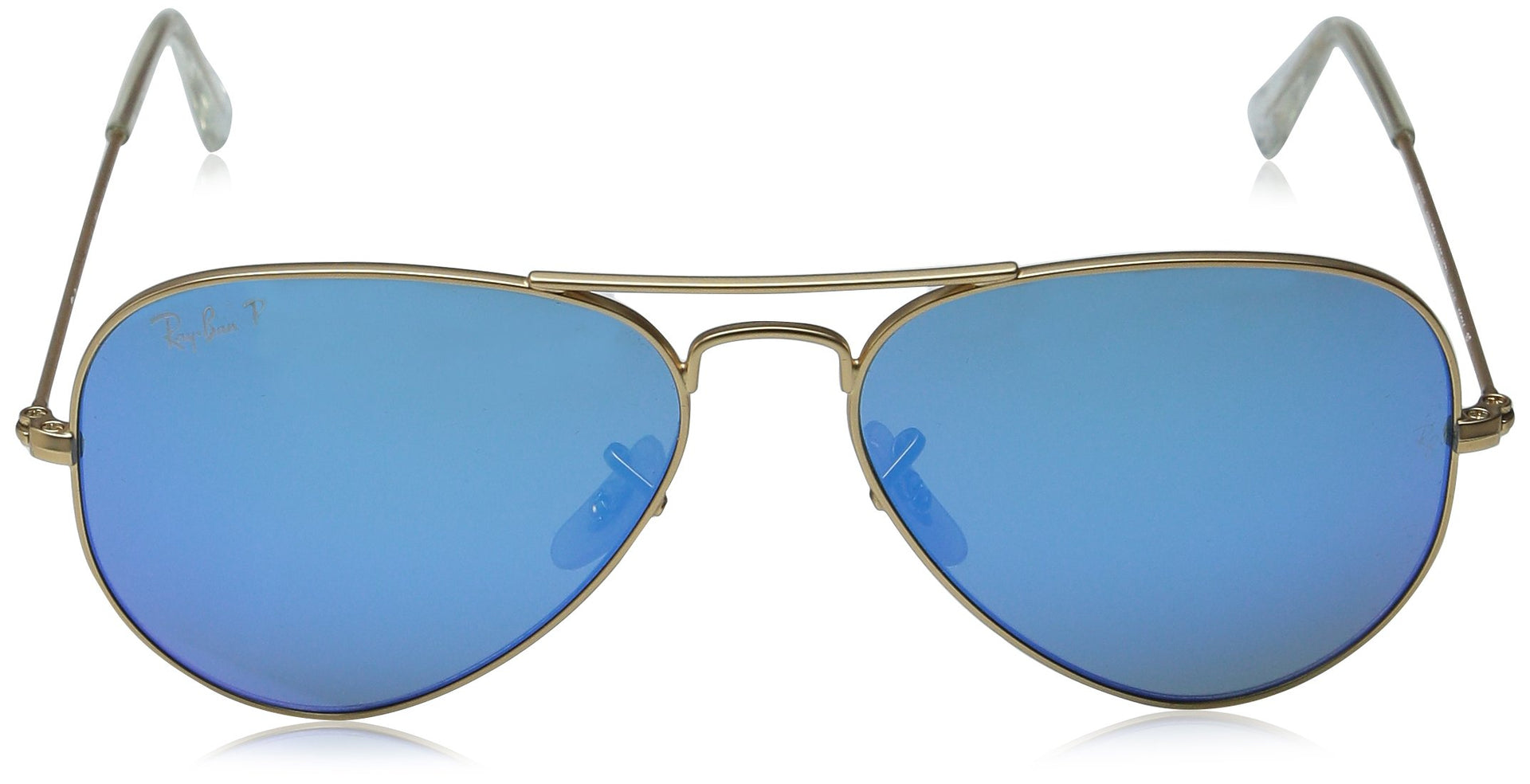 Ray-Ban Aviator RB3025 Sunglasses Batch 3 - Gold/Blue Flash / 58 mm - X001R88HMD - Additional Image 1