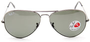 Ray-Ban Aviator RB3025 Sunglasses Batch 3 - Green - X002CBKBYV - Additional Image 1