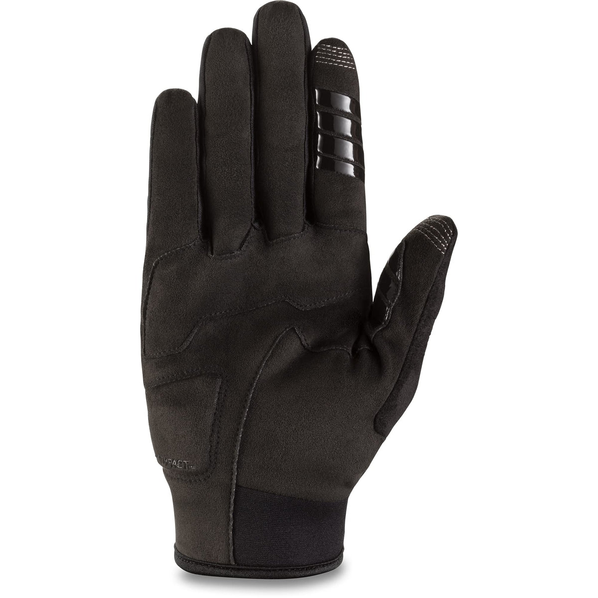 Dakine Cross-X mountain bike gloves, dark suede-style back with wrist strap