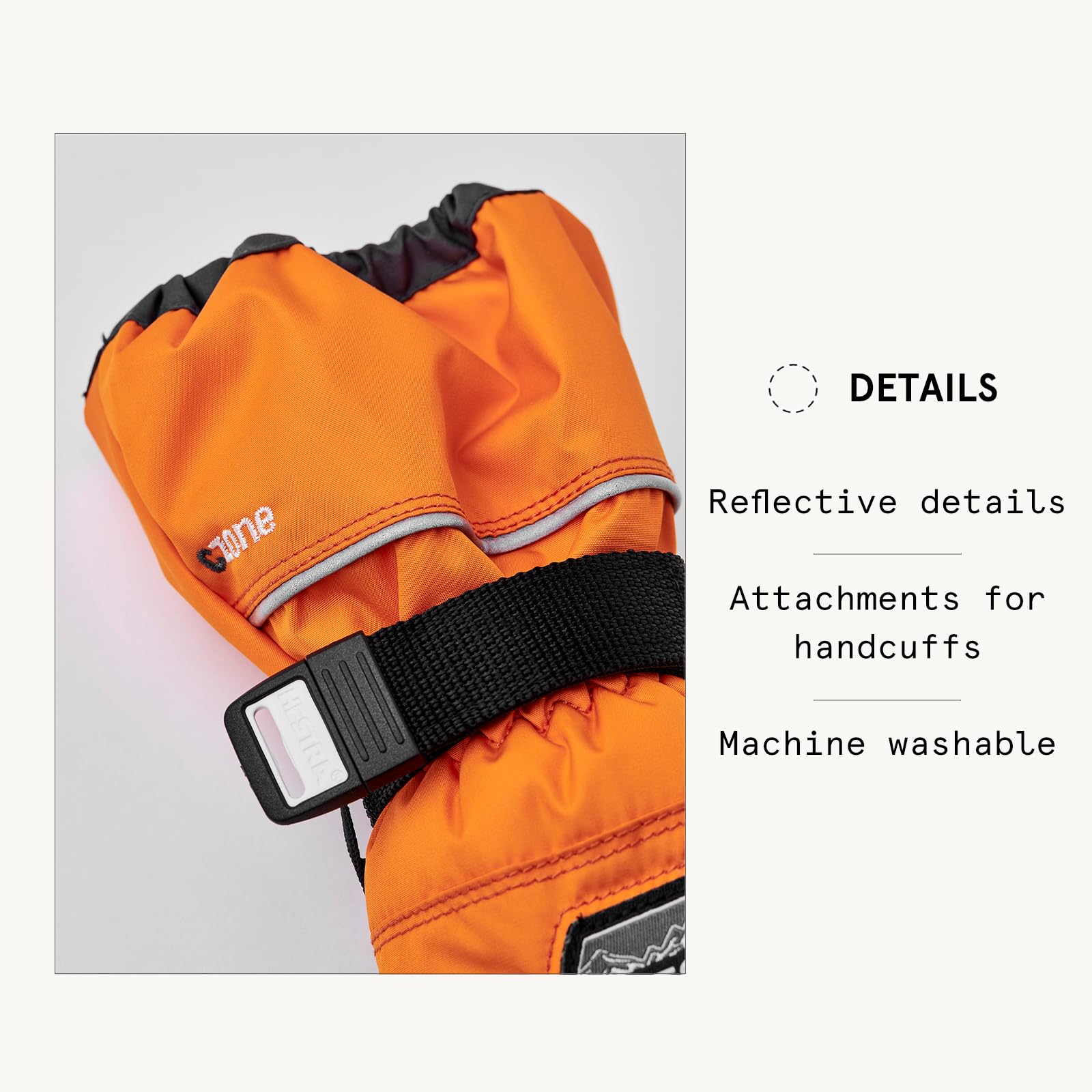 Hestra CZone Junior Mitt (Youth 2-13yrs) I Waterproof, Insulated Kids Mitten for Skiing, Snowboarding or Playing in The Snow - image 9