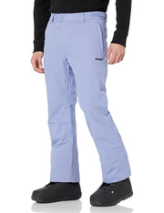 Light blue Oakley insulated ski pants with zip fly and logo on thigh