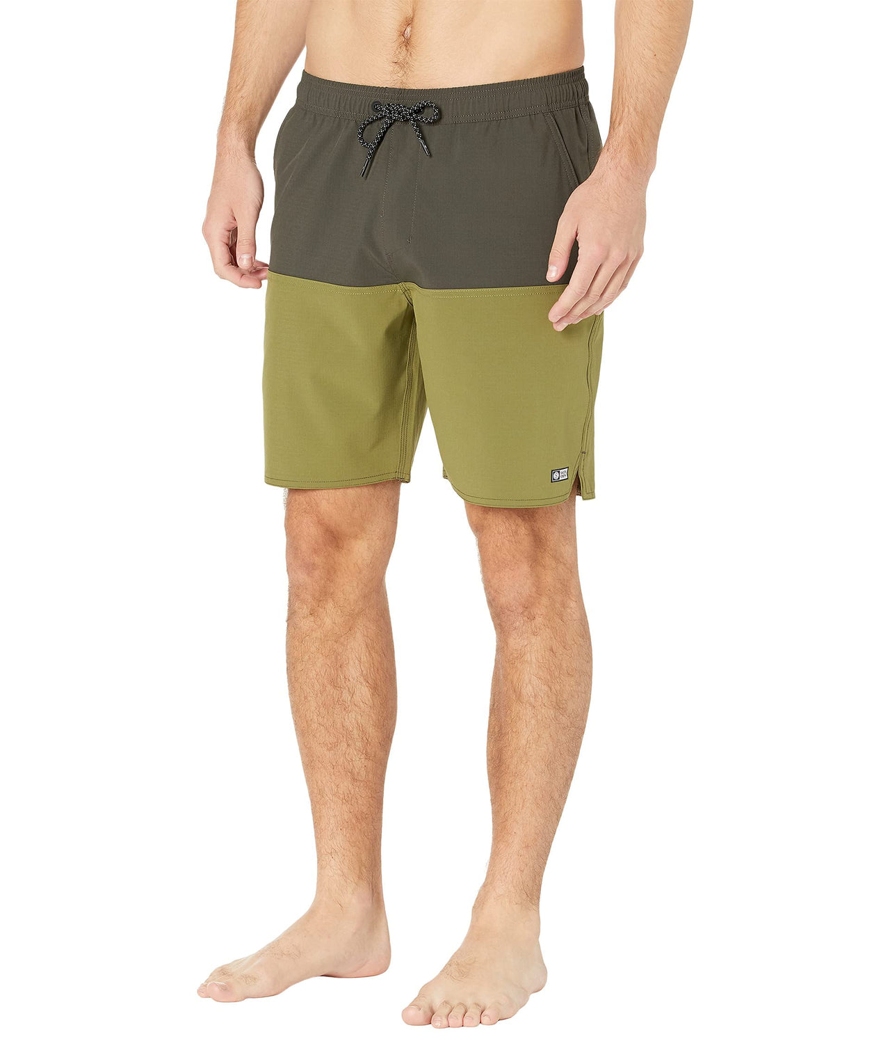 Salty Crew Doubletime 19 Elastic Utility Asphalt SM Boardshorts