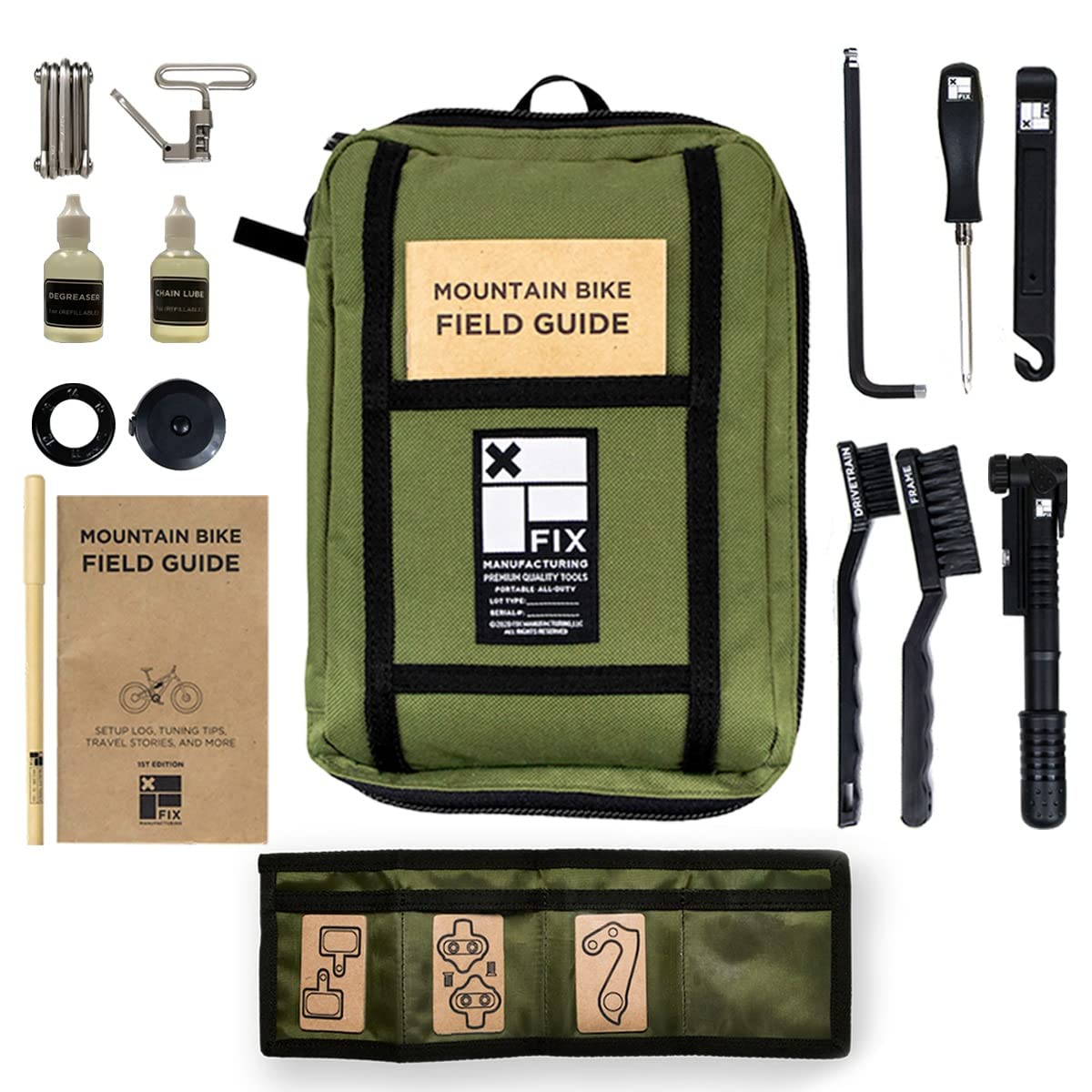 Fix Manufacturing Mountain Bike Repair Kit Portable