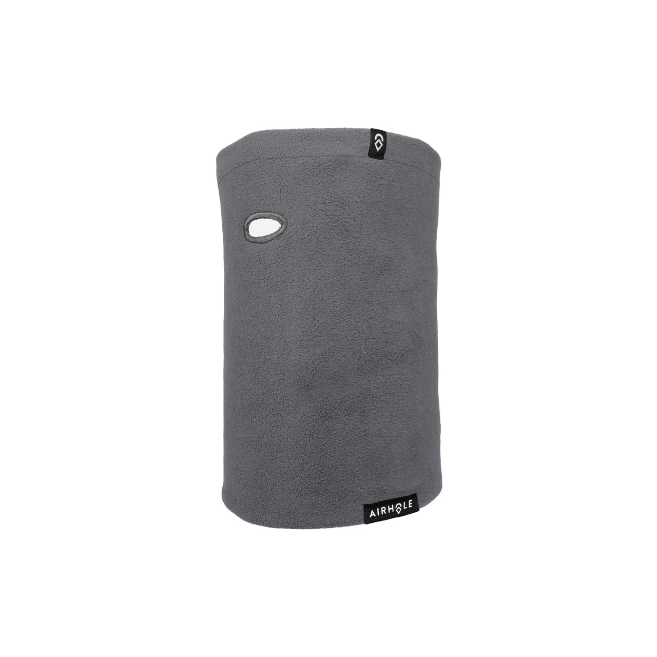 Airhole Airtube grey fleece neck tube with oval air opening