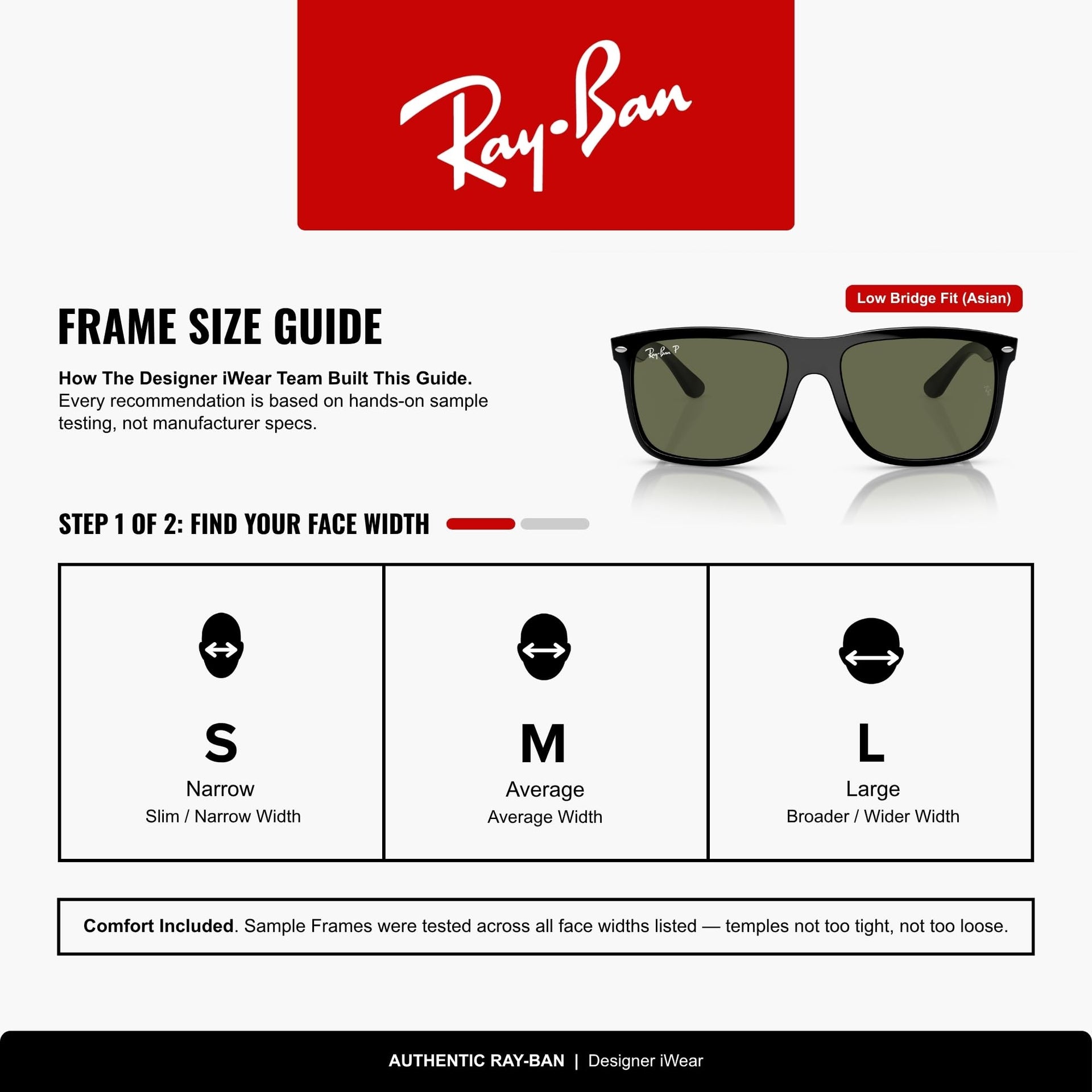 Ray-Ban Boyfriend Two RB4547F Sunglasses - Black / Green / Large - 8056597957892 - Additional Image 3