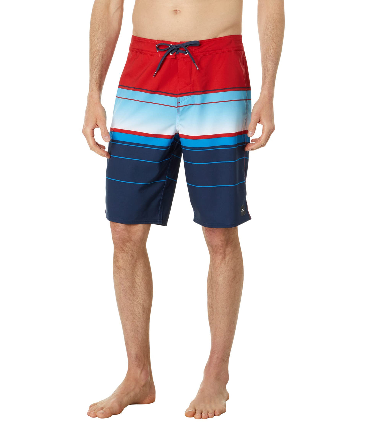 O'Neill 21 Santa Cruz Stripe Boardshorts
