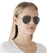 Ray-Ban Aviator RB3025 Sunglasses Batch 3 - Black/Polarized Black / 58 mm - X002U978IH - Additional Image 5