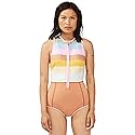Billabong Womens Sol Sista Shorty 1mm Springsuit - Paradise Stripe / 4