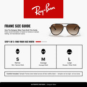 Ray-Ban Aviator RB4376 Sunglasses - Havana / Brown Gradient / Large - 8056597626620 - Additional Image 3