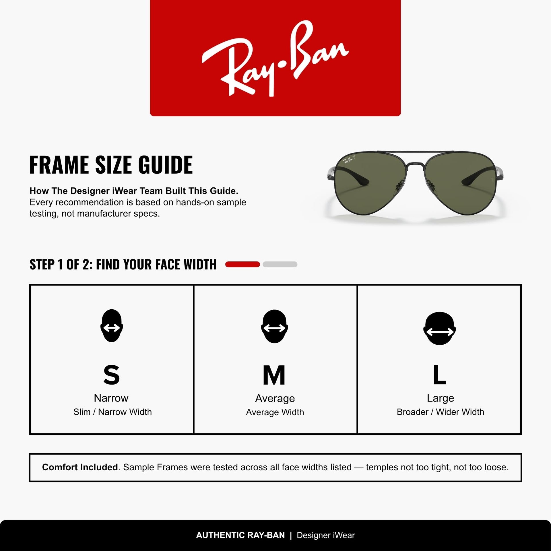 Ray-Ban Aviator RB3675 Sunglasses - Black/Green Polarized / 58 mm - 8056597432184 - Additional Image 3
