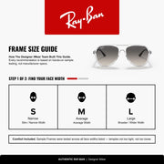 Ray-Ban Aviator RB4376 Sunglasses - Transparent / Grey Gradient / Large (X0037JEBNT) - X0037JEBNT - Additional Image 3